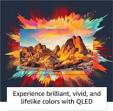 Amazon Fire TV 43" Omni QLED Series 4K UHD smart TV, Dolby Vision IQ, Fire TV Ambient Experience, hands-free with Alexa