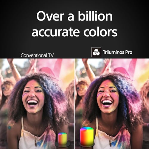 Sony 55-Inch 4K Ultra HD BRAVIA 3 LED Smart TV with Google TV, LED Flat Screen, Dolby Vision HDR, Google TV, Exclusive PS5 Features, 2024 Model (K-55S30)