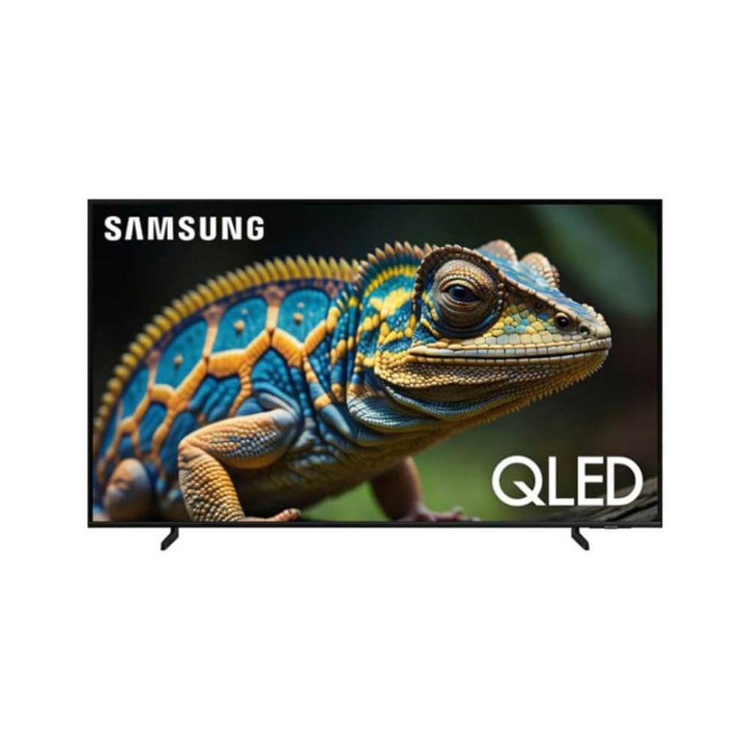 SAMSUNG 50-Inch Class QLED 4K Q60D Series Quantum HDR Smart TV w/Object Tracking Sound Lite, Motion Xcelerator, Slim Design, Gaming Hub, Alexa Built-in (QN50Q60D, 2024 Model)