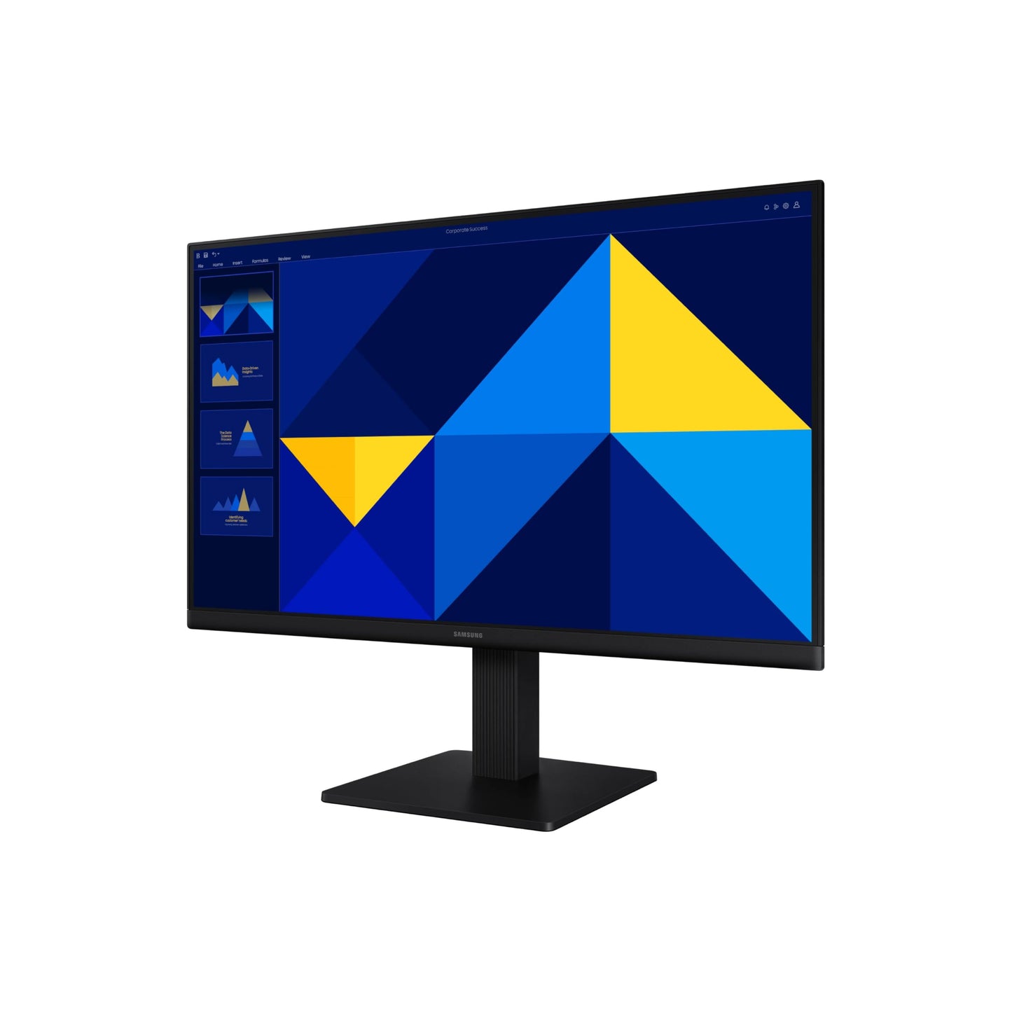 SAMSUNG 24" (S30GD) Essential Monitor with IPS Panel and Tilt Only Stand, 100Hz Refresh Rate, Ergonomic Design, Advanced Eye Care, Game Mode, LS24D304GANXZA