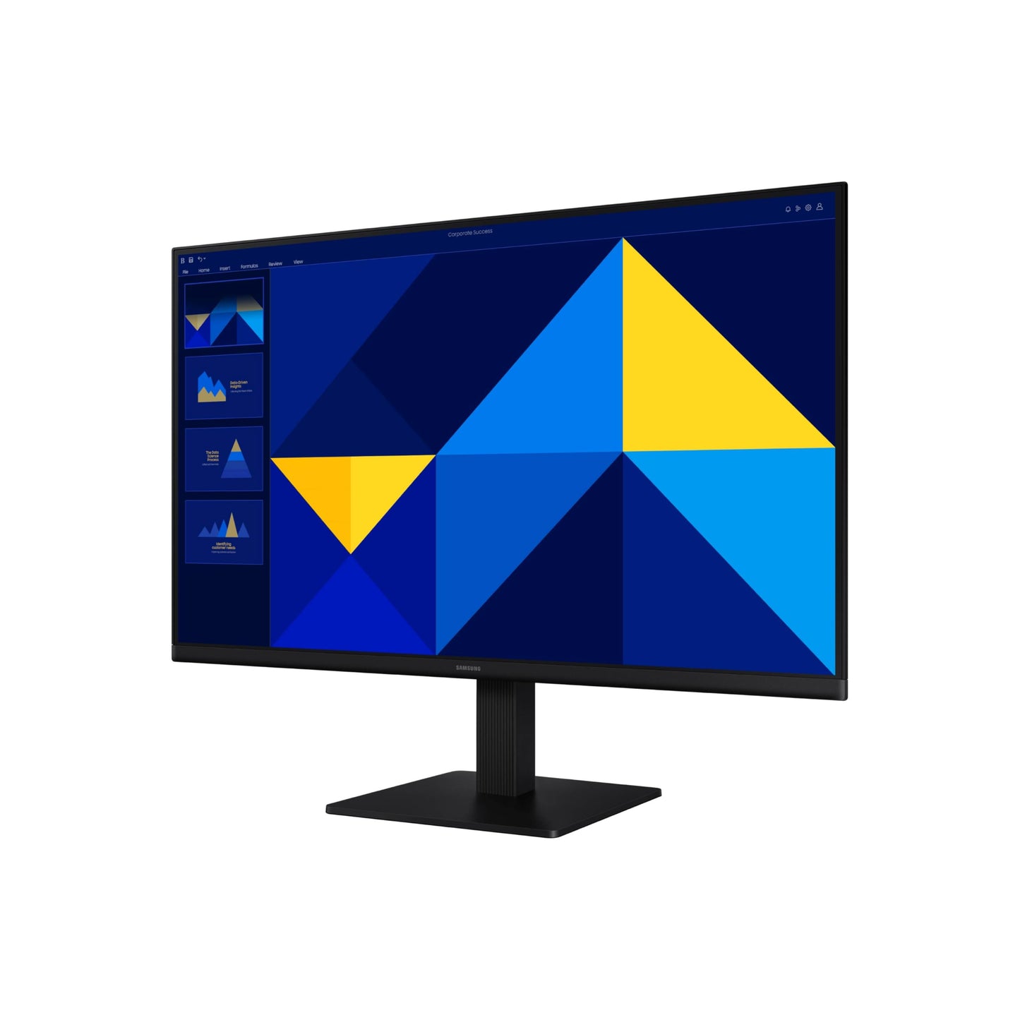 SAMSUNG 24" (S30GD) Essential Monitor with IPS Panel and Tilt Only Stand, 100Hz Refresh Rate, Ergonomic Design, Advanced Eye Care, Game Mode, LS24D304GANXZA