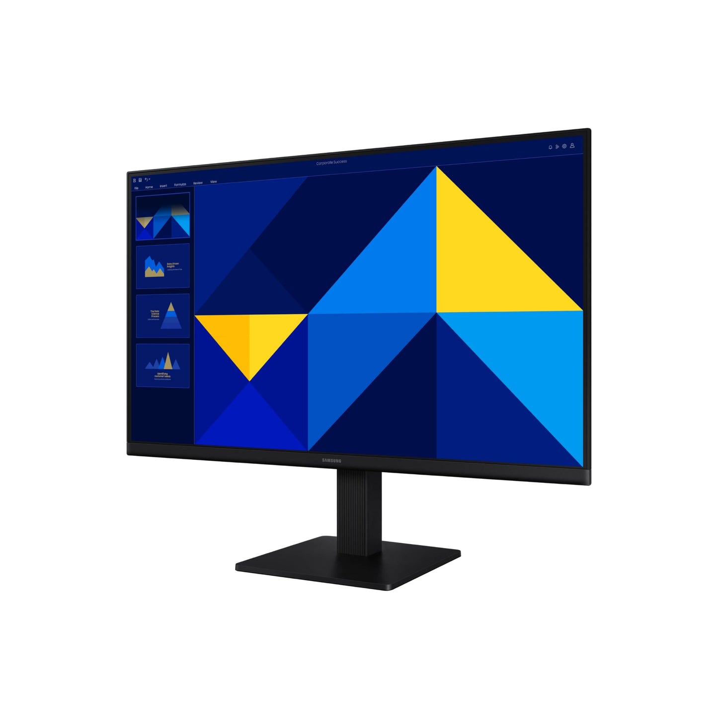 SAMSUNG 24" (S30GD) Essential Monitor with IPS Panel and Tilt Only Stand, 100Hz Refresh Rate, Ergonomic Design, Advanced Eye Care, Game Mode, LS24D304GANXZA