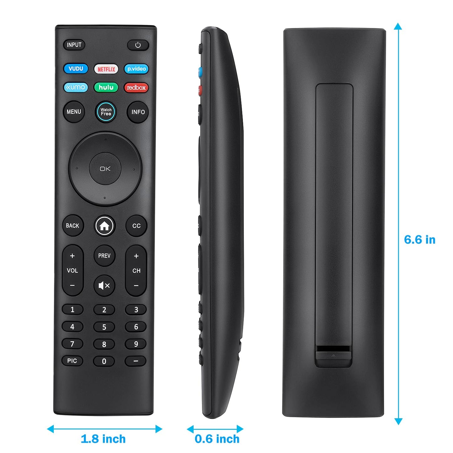 Rechargeable Voice Remote for Samsung-TV-Remote-Control-Replacement Compatible with Samsung Smart Solar Frame QLED Curved Crystal UHD OLED TVs