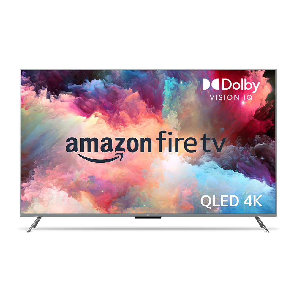 Amazon Fire TV 43" Omni QLED Series 4K UHD smart TV, Dolby Vision IQ, Fire TV Ambient Experience, hands-free with Alexa