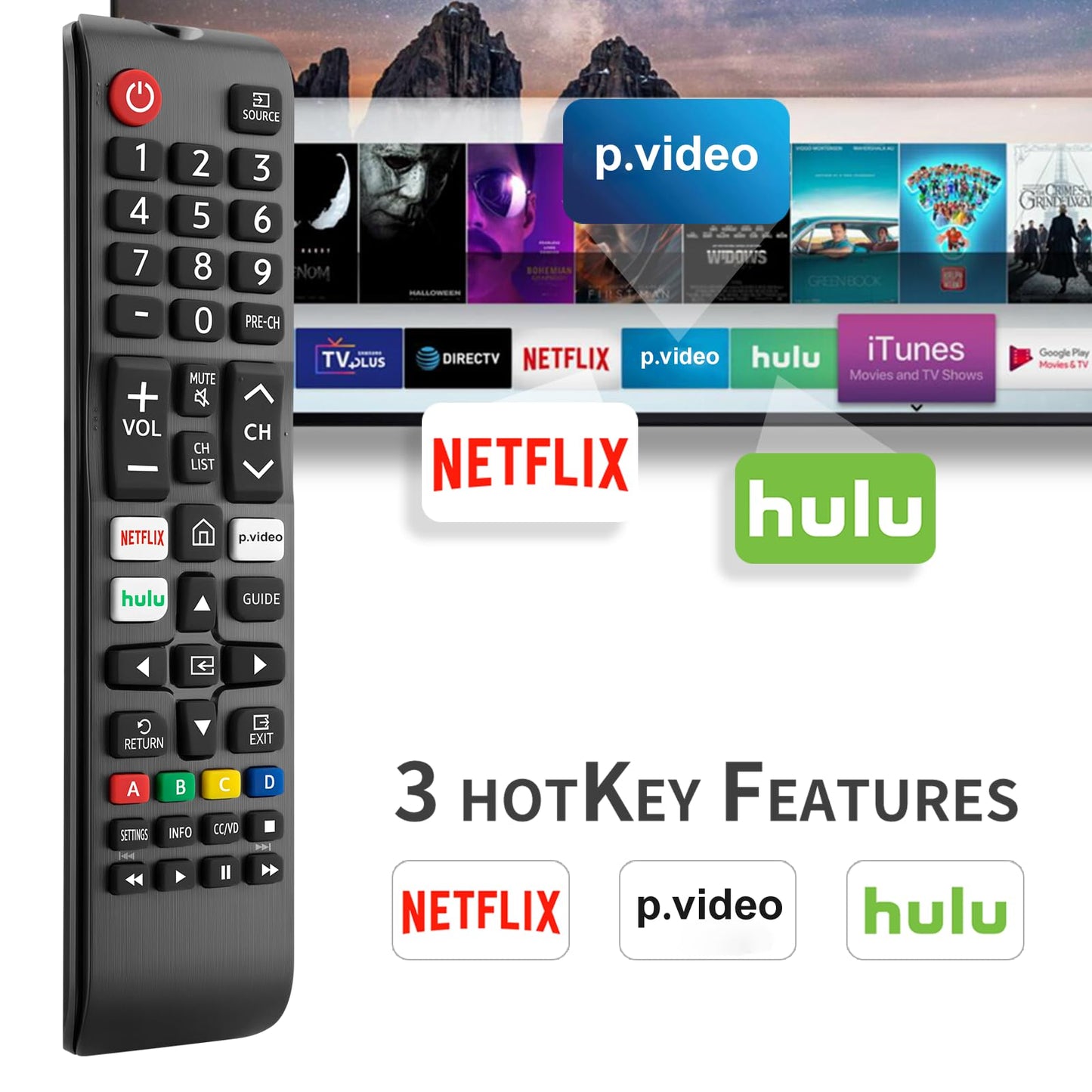 Magic Remote for LG-Smart-TV-Remote-Control-Replacement with Pointer and Voice Function,Compatible with LG 2021/2022/2023/2024 UHD OLED QNED NanoCell 4K 8K Smart TV