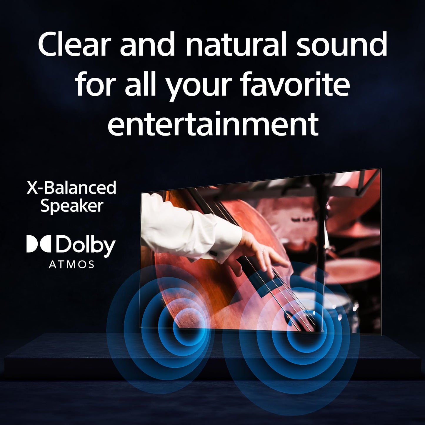 Sony 55-Inch 4K Ultra HD BRAVIA 3 LED Smart TV with Google TV, LED Flat Screen, Dolby Vision HDR, Google TV, Exclusive PS5 Features, 2024 Model (K-55S30)