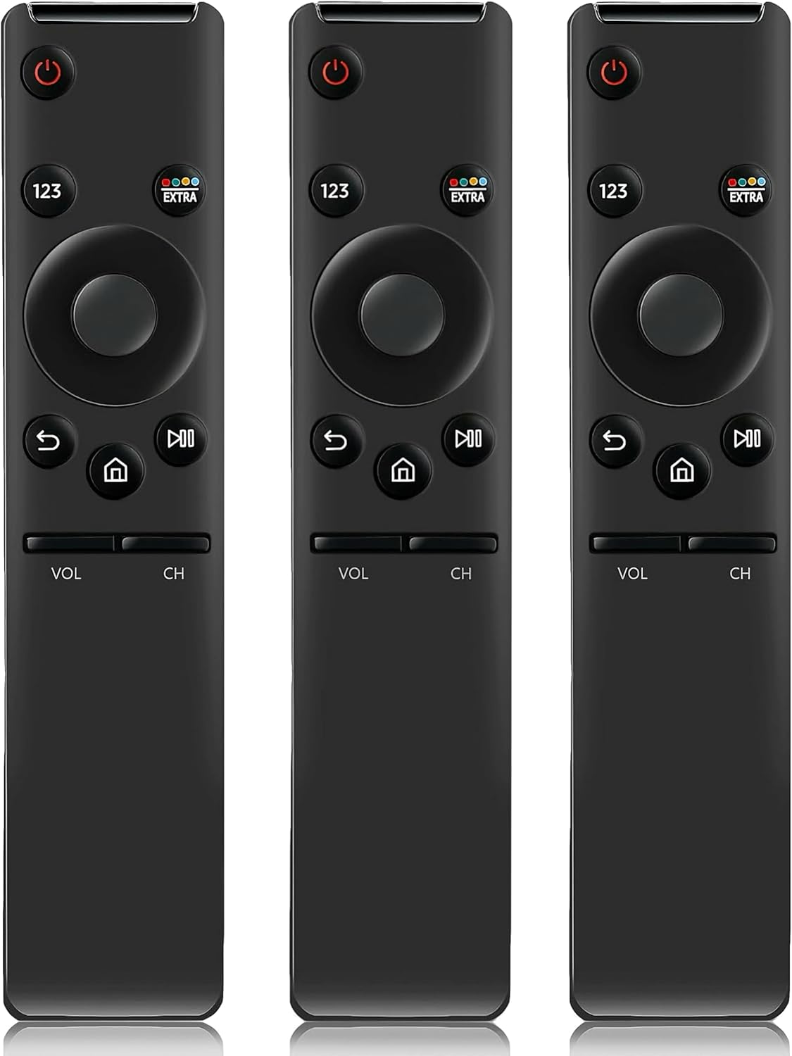 【Pack of 3】 Replacement for All Samsung-TV-Remote, Universal Remote Control for All Samsung Smart TV, UHD OLED QLED Frame Series TVs - No Programming