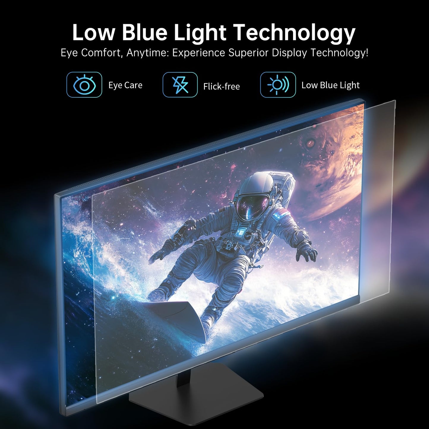 32 Inch 4K Smart Monitor with Google TV System UHD 3440x2560P Hey Google Voice Remote Netflix Licensed Dolby Audio HDR KVM Technology WiFi Bluetooth 65W PD Type C Fast Charger VESA Support