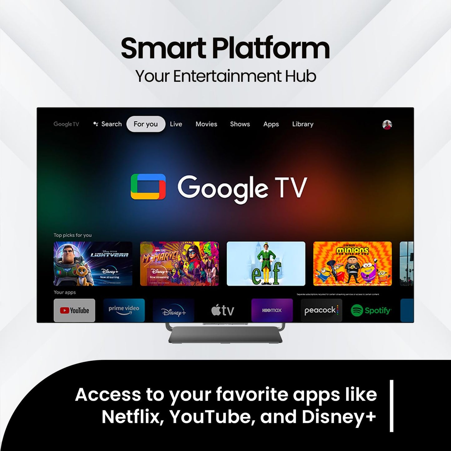 SANSUI 40 Inch Smart LED TV FHD 1080P, WebOS with Google Play & Game Optimizer, Dolby Vision HDR Atmos, 16W Speakers, Apple Home Compatibility, WiFi Bluetooth Ethernet, Frameless VESA