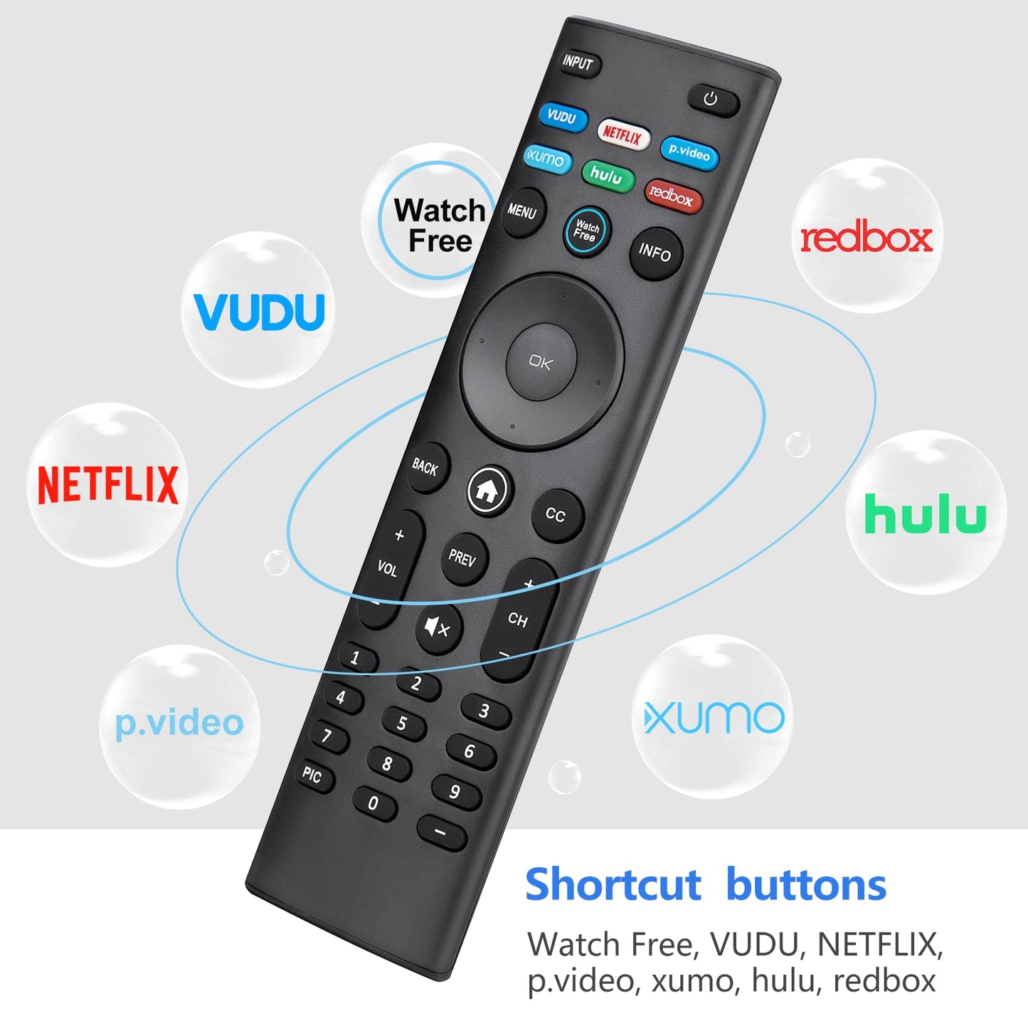 Magic Remote for LG-Smart-TV-Remote-Control-Replacement with Pointer and Voice Function,Compatible with LG 2021/2022/2023/2024 UHD OLED QNED NanoCell 4K 8K Smart TV