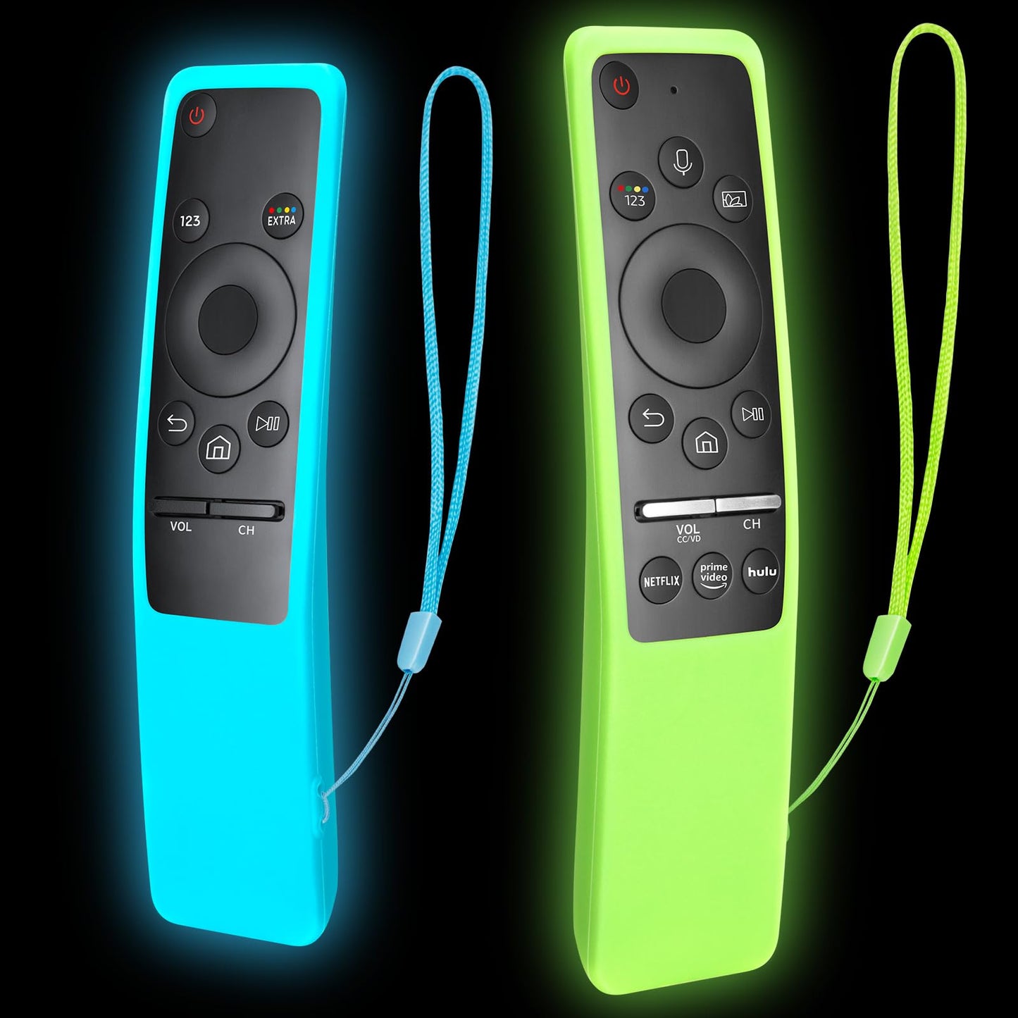 Rechargeable Voice Remote for Samsung-TV-Remote-Control-Replacement Compatible with Samsung Smart Solar Frame QLED Curved Crystal UHD OLED TVs