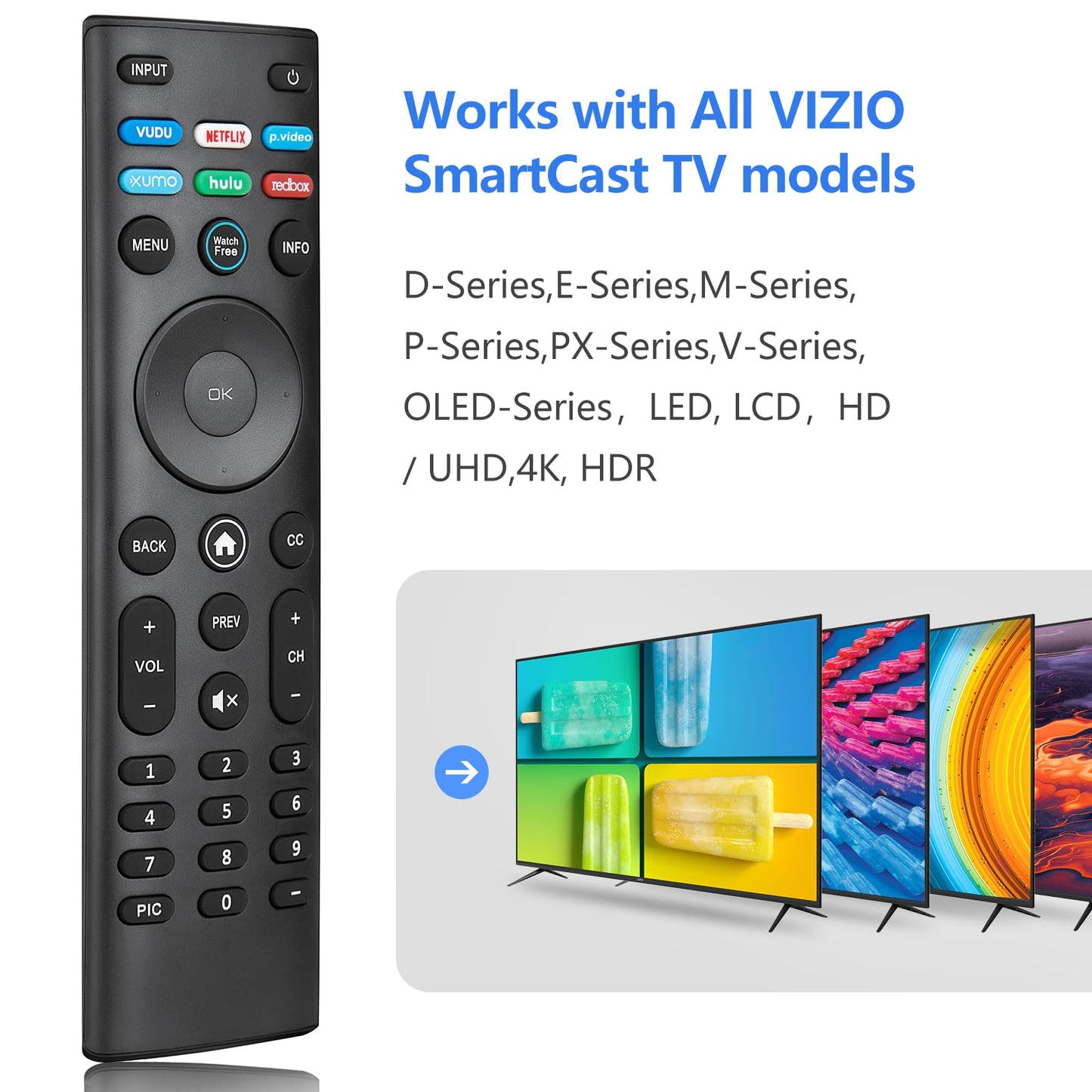 Magic Remote for LG-Smart-TV-Remote-Control-Replacement with Pointer and Voice Function,Compatible with LG 2021/2022/2023/2024 UHD OLED QNED NanoCell 4K 8K Smart TV