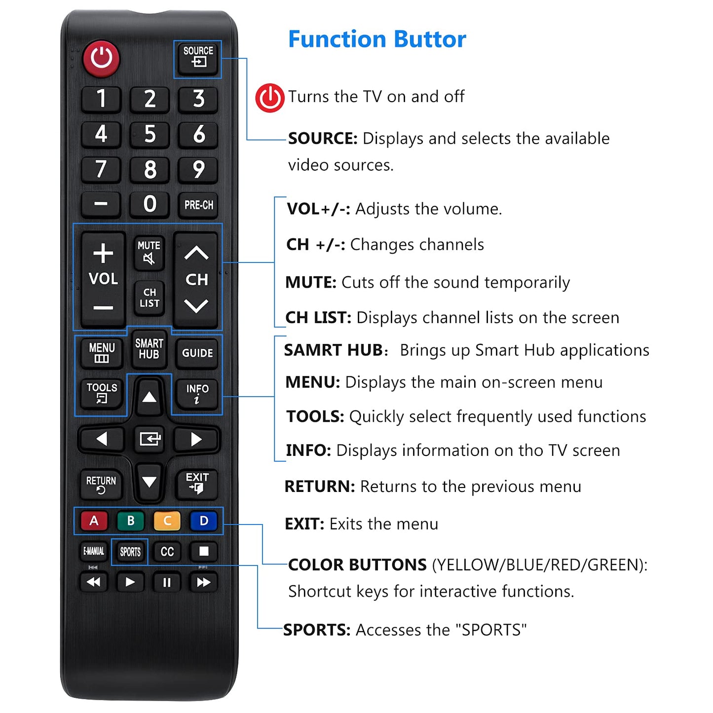 Magic Remote for LG-Smart-TV-Remote-Control-Replacement with Pointer and Voice Function,Compatible with LG 2021/2022/2023/2024 UHD OLED QNED NanoCell 4K 8K Smart TV