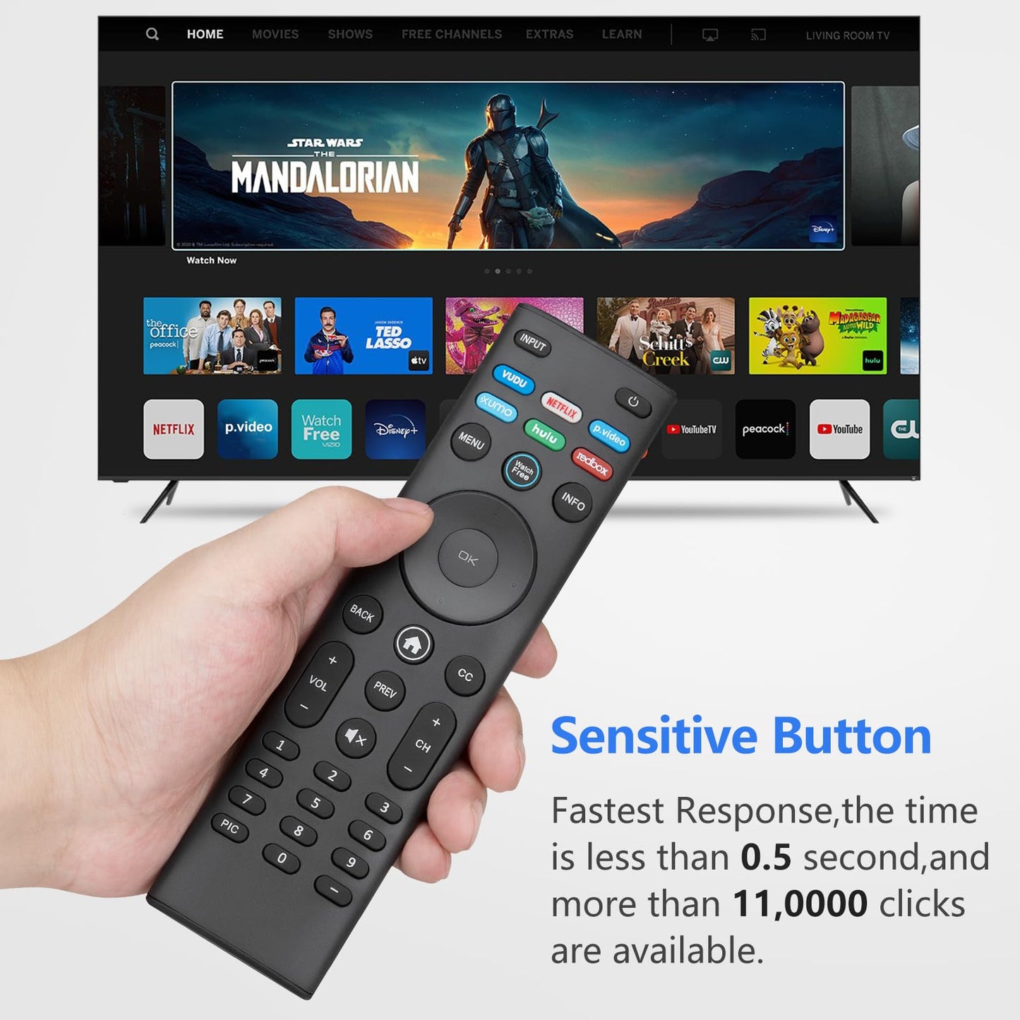 Magic Remote for LG-Smart-TV-Remote-Control-Replacement with Pointer and Voice Function,Compatible with LG 2021/2022/2023/2024 UHD OLED QNED NanoCell 4K 8K Smart TV
