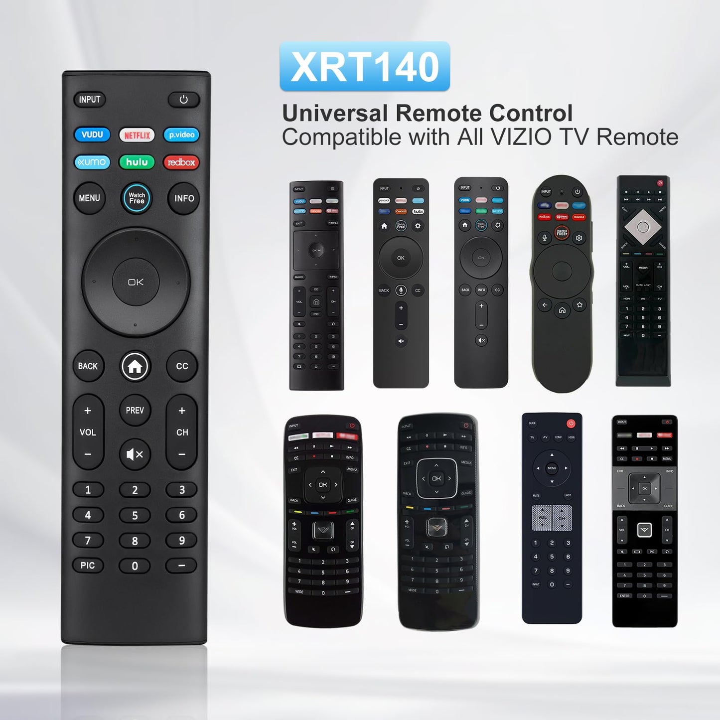 Rechargeable Voice Remote for Samsung-TV-Remote-Control-Replacement Compatible with Samsung Smart Solar Frame QLED Curved Crystal UHD OLED TVs