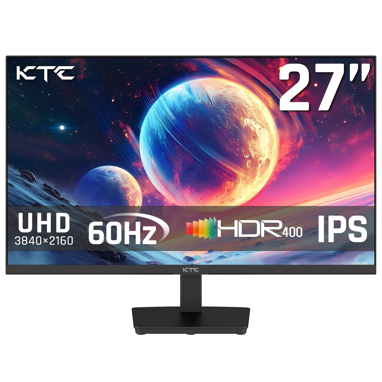 32 Inch 4K Smart Monitor with Google TV System UHD 3440x2560P Hey Google Voice Remote Netflix Licensed Dolby Audio HDR KVM Technology WiFi Bluetooth 65W PD Type C Fast Charger VESA Support