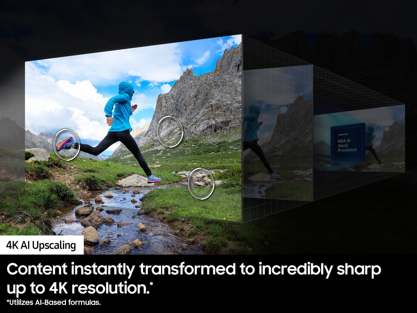 SAMSUNG 77-Inch Class OLED 4K S90D Series HDR+ Smart TV w/Dolby Atmos, Object Tracking Sound Lite, Motion Xcelerator, Real Depth Enhancer, 4K AI Upscaling, Alexa Built-in (QN77S90D, 2024 Model)