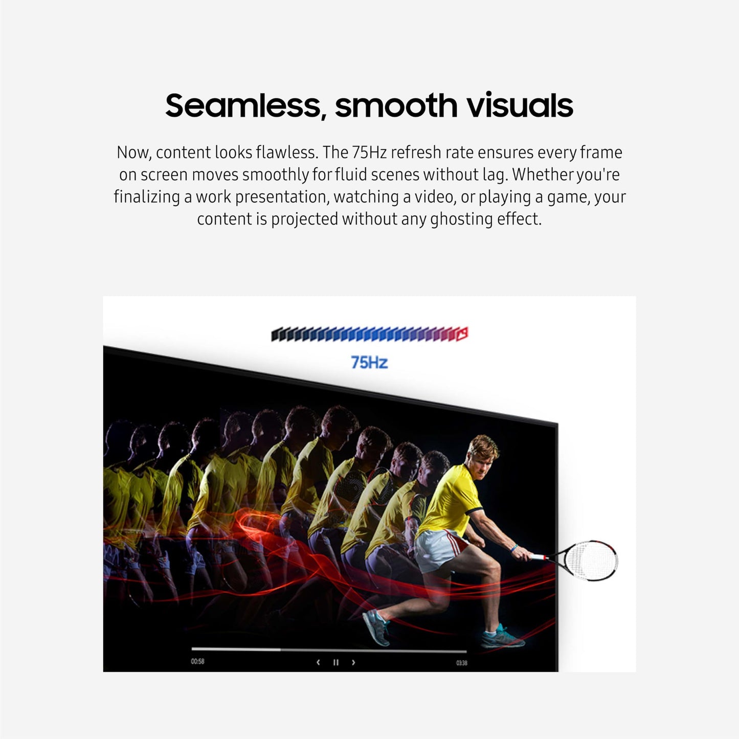 SAMSUNG 24" (S30GD) Essential Monitor with IPS Panel and Tilt Only Stand, 100Hz Refresh Rate, Ergonomic Design, Advanced Eye Care, Game Mode, LS24D304GANXZA
