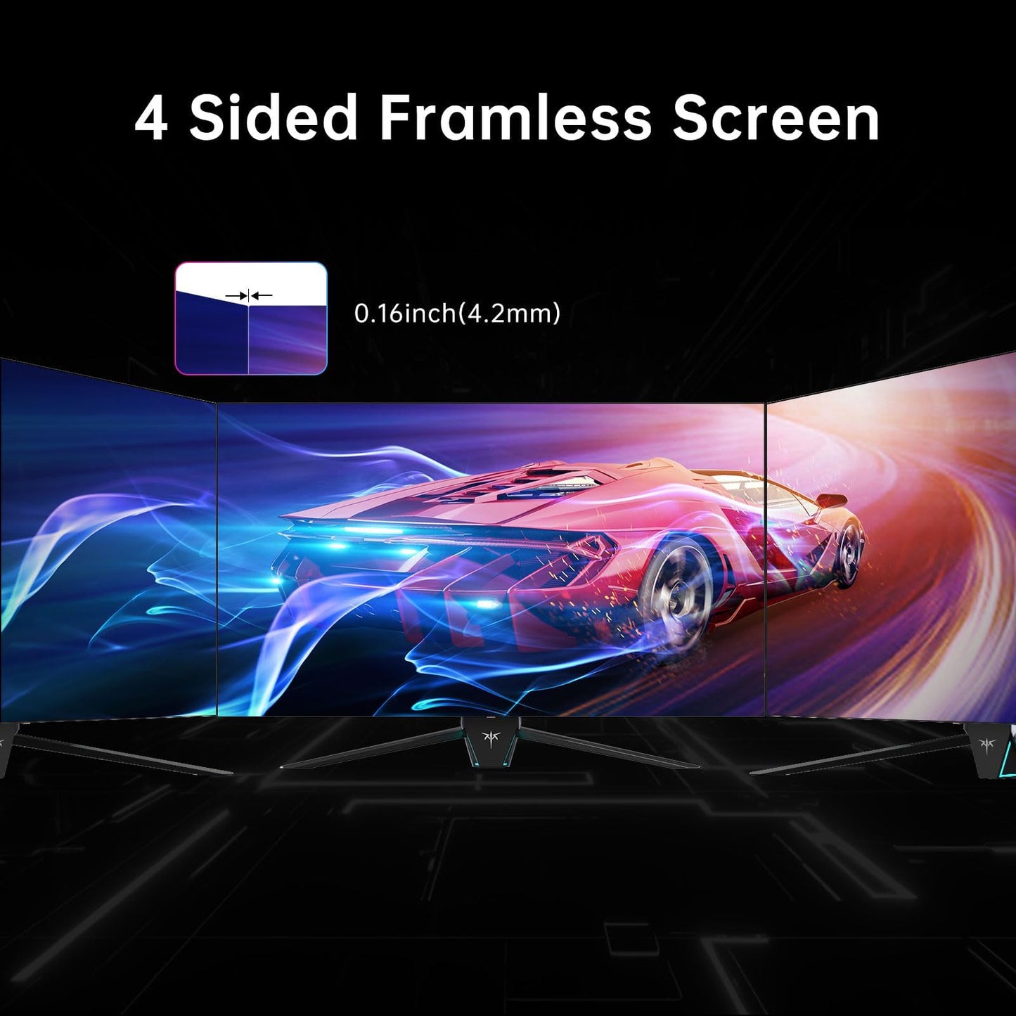 32 Inch 4K Smart Monitor with Google TV System UHD 3440x2560P Hey Google Voice Remote Netflix Licensed Dolby Audio HDR KVM Technology WiFi Bluetooth 65W PD Type C Fast Charger VESA Support