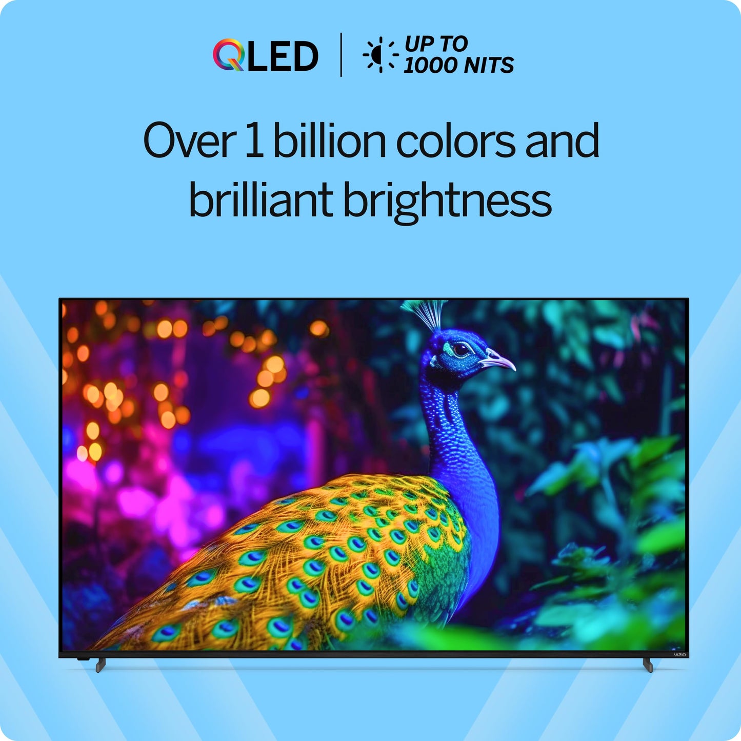 VIZIO 50-inch Quantum Pro 4K 120Hz QLED HDR10+ Smart TV with Dolby Vision, Active Full Array, 240Hz @ 1080p PC Gaming, WiFi 6E, Apple AirPlay, Chromecast Built-in, M50QXM-K01, 2023 Model