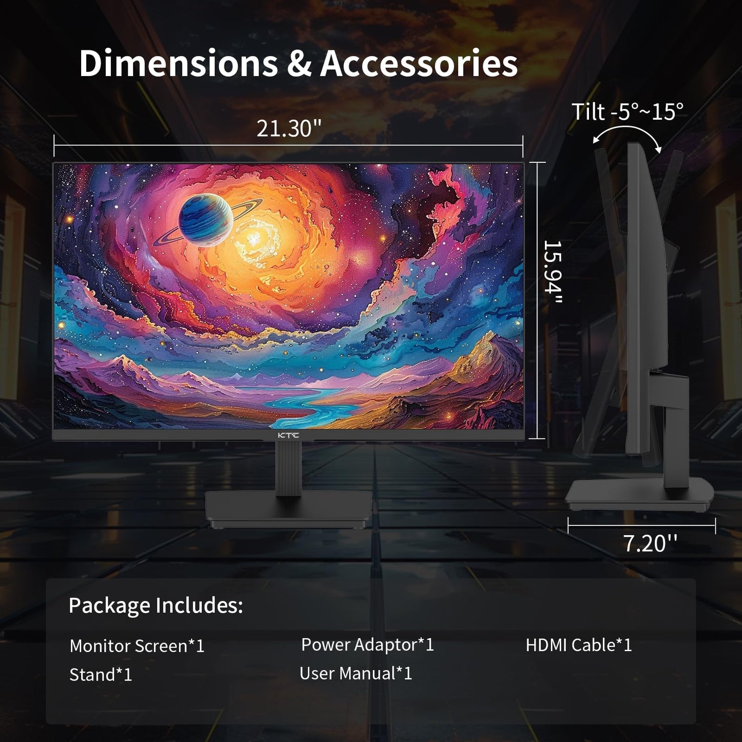32 Inch 4K Smart Monitor with Google TV System UHD 3440x2560P Hey Google Voice Remote Netflix Licensed Dolby Audio HDR KVM Technology WiFi Bluetooth 65W PD Type C Fast Charger VESA Support