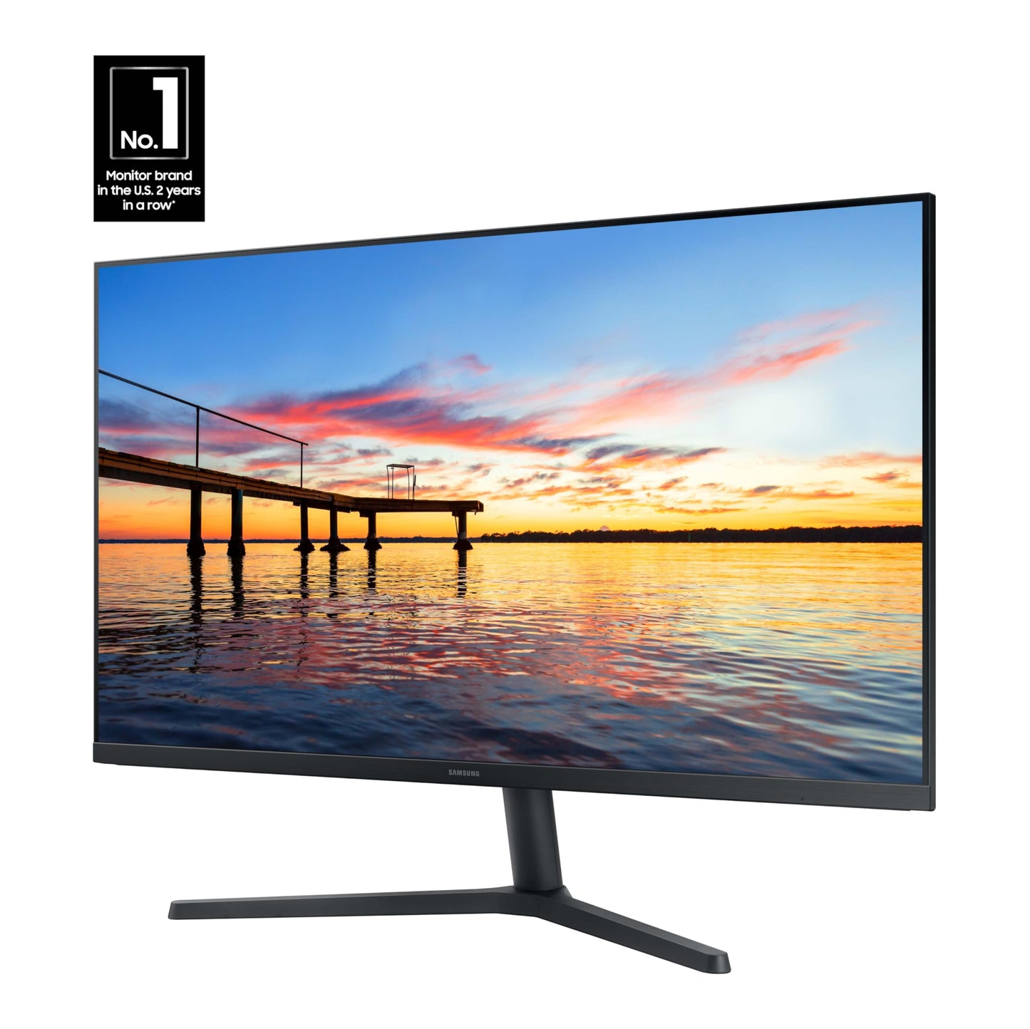 SAMSUNG 24" (S30GD) Essential Monitor with IPS Panel and Tilt Only Stand, 100Hz Refresh Rate, Ergonomic Design, Advanced Eye Care, Game Mode, LS24D304GANXZA