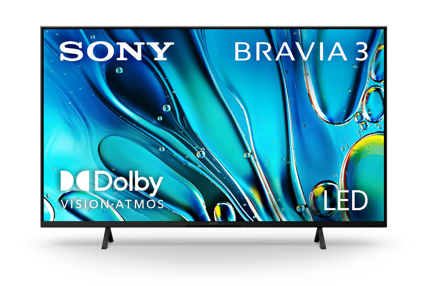 Sony 55-Inch 4K Ultra HD BRAVIA 3 LED Smart TV with Google TV, LED Flat Screen, Dolby Vision HDR, Google TV, Exclusive PS5 Features, 2024 Model (K-55S30)