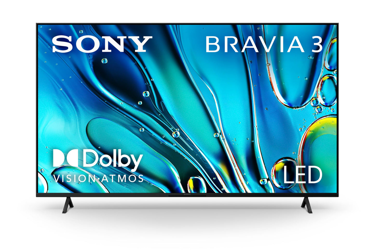 Sony 55-Inch 4K Ultra HD BRAVIA 3 LED Smart TV with Google TV, LED Flat Screen, Dolby Vision HDR, Google TV, Exclusive PS5 Features, 2024 Model (K-55S30)