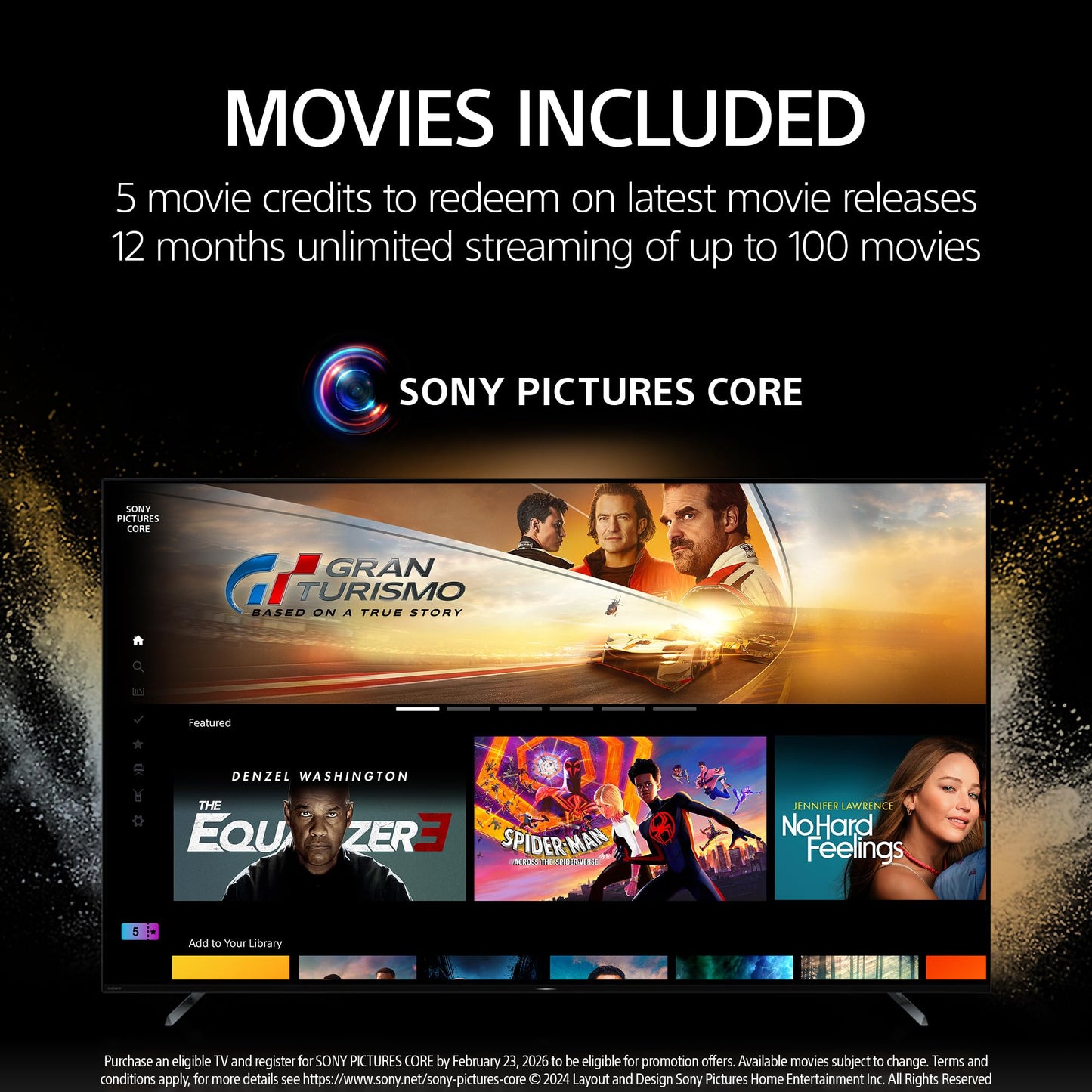 Sony 55-Inch 4K Ultra HD BRAVIA 3 LED Smart TV with Google TV, LED Flat Screen, Dolby Vision HDR, Google TV, Exclusive PS5 Features, 2024 Model (K-55S30)