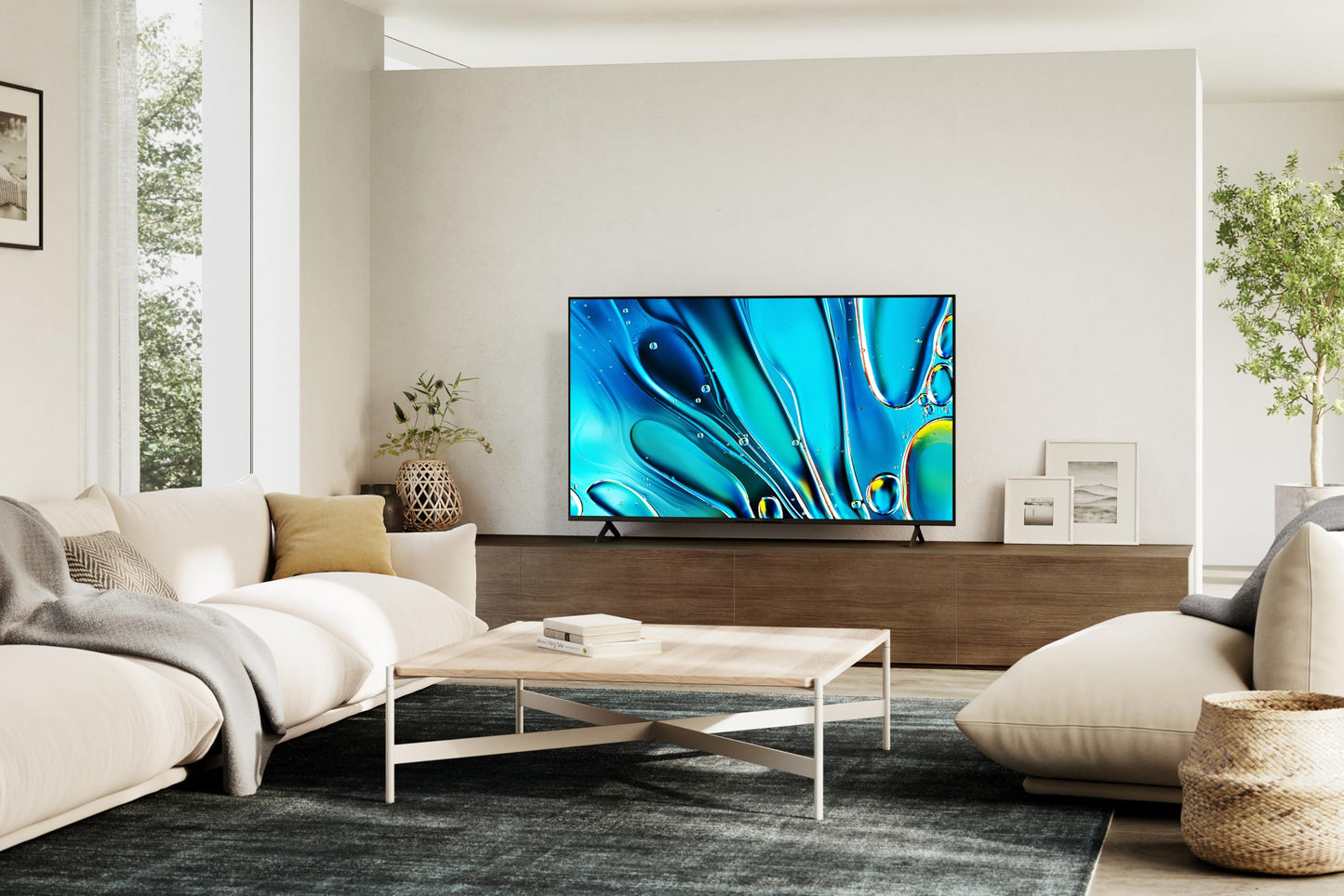 Sony 55-Inch 4K Ultra HD BRAVIA 3 LED Smart TV with Google TV, LED Flat Screen, Dolby Vision HDR, Google TV, Exclusive PS5 Features, 2024 Model (K-55S30)
