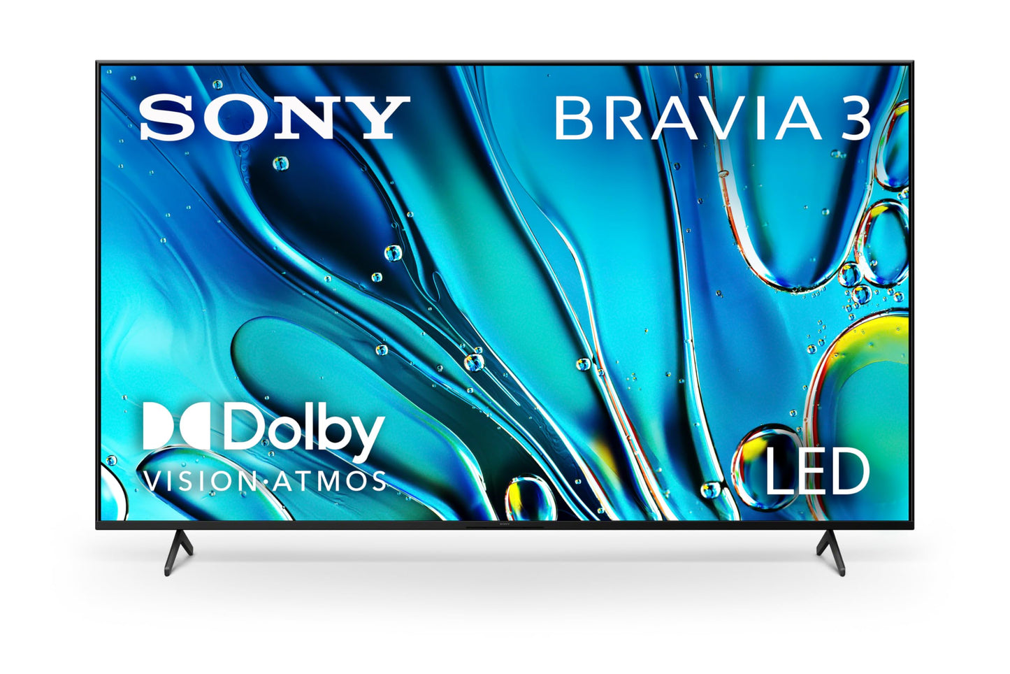 Sony 55-Inch 4K Ultra HD BRAVIA 3 LED Smart TV with Google TV, LED Flat Screen, Dolby Vision HDR, Google TV, Exclusive PS5 Features, 2024 Model (K-55S30)